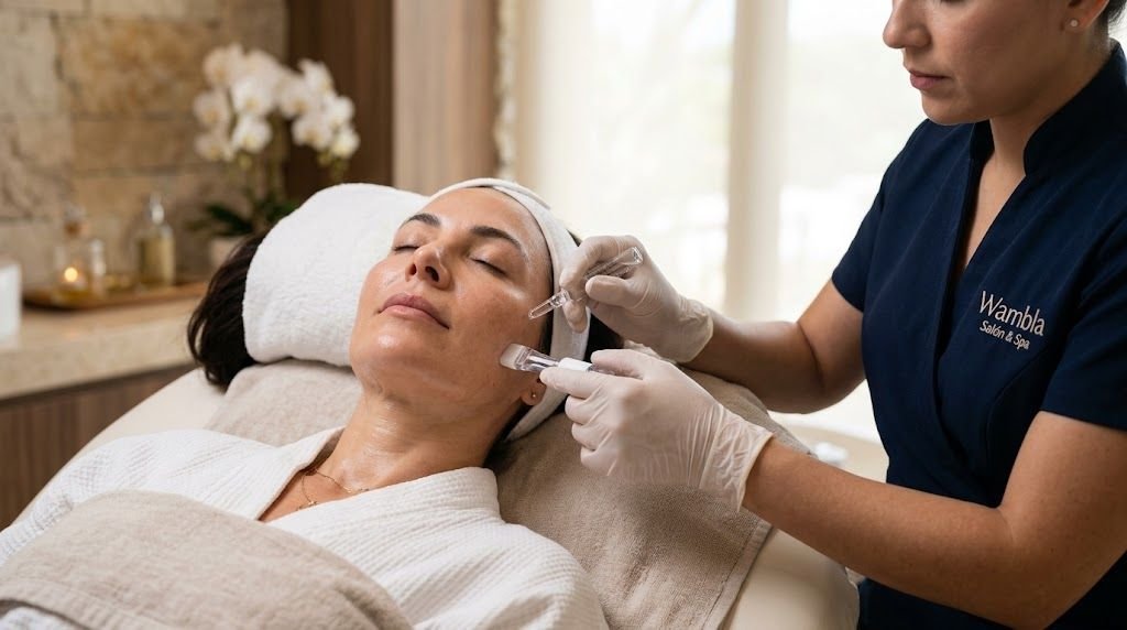 Tratamiento facial en Wambla Salón & Spa